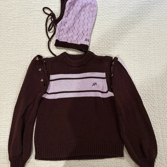 Damson Madder Poppy Sweater 3 piece set